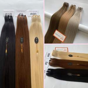 Paquets de cheveux de trame droite d'os de qualité supérieure de fournisseur professionnel confiant personnaliser la couleur, longueur navire dans le monde entier - Product Image 4