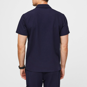 Nuevo Diseño: Conjunto de Blusa y Pantalón Quirúrgico para Hombre, Material de Algodón-Poliéster-Spandex, Detección de Agujas, Uso Hospitalario, Personalizable - Product Image 3
