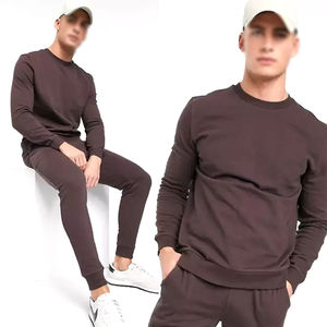 Logo personnalisé sport hommes Jogger survêtements ensemble unisexe XXL décontracté deux pièces automne hiver porter dernière conception - Product Image 3