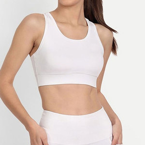 Ropa Deportiva, Sujetador Deportivo Transpirable para Mujer, Sin Costuras, Spandex/Poliéster, Alta Calidad, Soporte Medio, Personalizable - Product Image 2