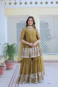 Top de mariage et sarara avec séquence de travail - Product Image 3