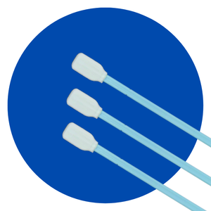 Écouvillon non pelucheux plus vert de Cleanroom de polyester de coton de mousse pour l'écouvillon non pelucheux de polyester de Cleanroom - Product Image 1