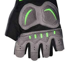 ถุงมือปั่นจักรยานสำหรับผู้ชายถุงมือปั่นจักรยานแบบเย็บติดเองโลโก้/สีใส่สบายกันรอยยับระบายอากาศได้ดี - Product Image 6