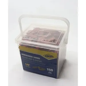 Qep แผ่นรองลายเกือกม้า150-Pk 1/8สีแดง \ "10321-ใหม่สำหรับตกแต่งพื้นพอร์ซเลนความหนา1.5มม. - Product Image 1