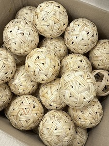 Boule de rotin vietnamienne à bon prix en rotin naturel Boule de rotin durable pour la décoration et le sport - Product Image 2