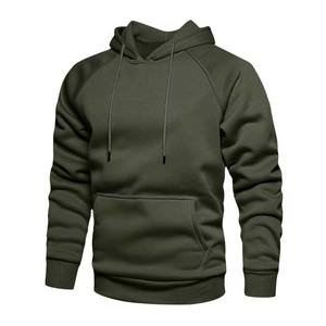 Sudadera con Capucha Personalizada con Logotipo Bordado, Diseño OEM, 100% Algodón, para Hombre, con Bolsillo Extra Grande - Product Image 1