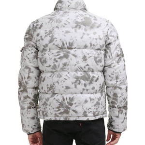 Veste matelassée épaisse personnalisée, veste à bulles, vêtement d'extérieur rembourré en coton d'hiver, veste coupe-vent pour homme, veste douce et chaude, veste tendance - Product Image 2