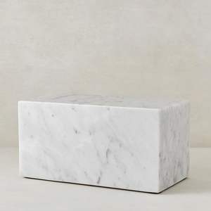 Carrara โกศหินอ่อนแท้สำหรับผู้ใหญ่โกศตกแต่ง - Product Image 1