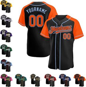 Camisetas de béisbol transpirables cómodas personalizadas Juego de Nombres y Números personalizados para equipos deportivos Fans Ligas - Product Image 4