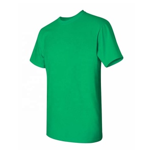 Nouveau T-shirt à manches courtes pour hommes en coton/polyester épais de 5.3 oz 220g avec impression de logo personnalisé de haute qualité - Product Image 4
