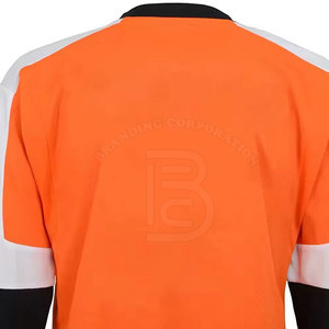 เสื้อฮอกกี้น้ำแข็งคุณภาพสูง ปี 2026 ผลิตจากโพลีเอสเตอร์ 100% ออกแบบตามสั่ง ผลิตจากโรงงาน ราคาถูก - Product Image 4