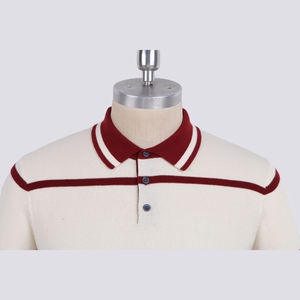 Nuevo Diseño de Camiseta de Cuello Alto para Hombre, Spandex/Poliéster, Jacquard de Punto, Serigrafía, Manga Corta, Venta al por Mayor, Personalizado - Product Image 5