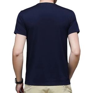 <b>Men's</b> Casual <b>Short</b> <b>Sleeve</b> T <b>Shirts</b> 100% Cotton Crew Neck Breathable Regular Fit Plain Top Tees in Black Navy <b>White</b> Gray - Product Image 4