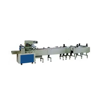 Machine à emballer à débit élevé avec alimentation automatique de barre de chocolat et machine d'emballage de feuille de chocolat