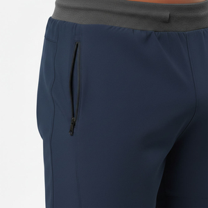Shorts de Baño para Hombre, Color Azul Marino, de Secado Rápido, con Cordón y Bolsillos, Cintura Media, Tejido de Punto, Modelo 2026 - Product Image 5