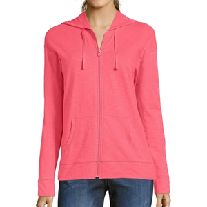 Sudadera Corta de Diseño para Mujer en Algodón Premium con Colocación de Logotipo Personalizado y Silueta Moderna - Product Image 2