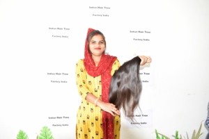 Cabello Humano Indio 100% Natural al Por Mayor a Precio Económico, Frontal Liso Remy para Mujer, Color Negro Natural, Fabricantes, Cutícula Alineada, Virgen - Product Image 4