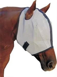 Máscara de mosca de caballo flexible con malla suave a prueba de UV, material ligero transpirable para pastoreo y pantalones de montar - Product Image 2