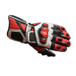 Gants de moto personnalisés d'excellente qualité pour hommes Gants en cuir personnalisés pour moto, équitation, sports d'extérieur, bas prix - Product Image 6