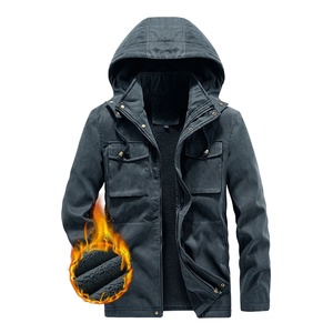 เสื้อแจ็คเก็ตทำงานสำหรับช่างเชื่อม ทนไฟ ป้องกันไฟลุก ได้รับการรับรองมาตรฐาน CE เหมาะสำหรับงานก่อสร้าง งานซ่อมบำรุง ฤดูหนาว สำหรับผู้ชาย  สามารถสั่งตัดได้ - Product Image 3