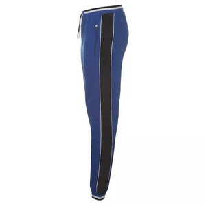 <b>Men</b> Customize <b>Joggers</b> Pants With Pockets Casual <b>Men's</b> Trouser 100% Cotton Jogging Sweatpants <b>Navy</b> Blue Color Man's Pants - Product Image 3