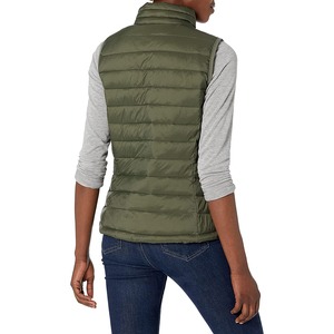 Customized logo Women <b>Lightweight</b> Puffer <b>Gilet</b> for women top quality factory made new design women equestrian quilted <b>Gilet</b> - Product Image 3