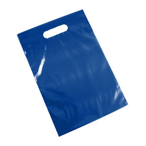 Usine en gros environnement personnalisé découpé poignée sac impression PE sac à provisions en plastique poignée sac fourre-tout - Product Image 5