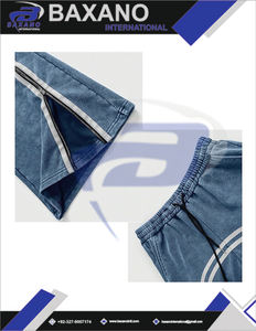 กางเกงวอร์มผู้ชายทรงโอเวอร์ไซส์ สไตล์สปอร์ต สตรีทแวร์ มีแถบข้างเอวสม็อค กันน้ำและกันลม - Product Image 5