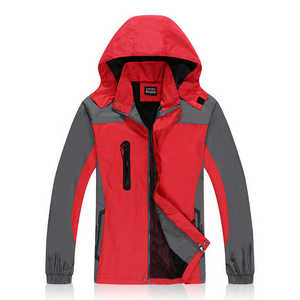 Veste Softshell de Sport de Plein Air d'Hiver pour Hommes, Imperméable, Respirante avec Caractéristique Coupe-Vent, Col Montant, Logo Personnalisé, Directe Usine - Product Image 3