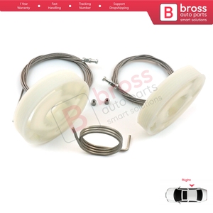 BDP228 Kit de réparation de rail de guidage de porte coulissante électrique côté droit 7E1843872 pour Transporter T5 T6 Caravelle Multivan 2003-2024 - Product Image 6