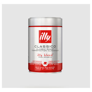 Café moulu Illy Classico 125 gTIN Prix d'usine pour les grands importateurs et les distributeurs de capsules de café haut de gamme - Product Image 4