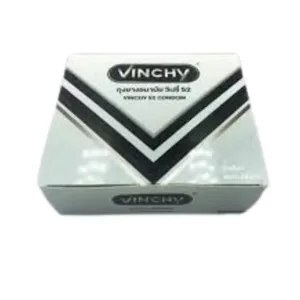 Condones Vinchy Hot 2024 para hombres hechos de látex de caucho natural producto de Tailandia y venta caliente mejor calidad precio directo de fábrica