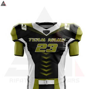 Uniformes de fútbol americano de nuevo diseño de moda, uniformes de fútbol americano sublimados con impresión personalizada para conjuntos de equipos - Product Image 2