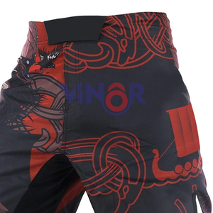 Latest Fashion OEM Service Your Own Martial Arts Wear Custom Design MMA <b>Shorts</b> <b>Men</b> Sublimated Printed Polyester/Cotton - Product Image 4