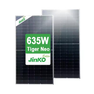 Pour Jinko Tiger Neo 66HL4M panneau solaire mono bifacial haute efficacité de type N 610W/635W demi-cellule pour centrales électriques et toits - Product Image 2