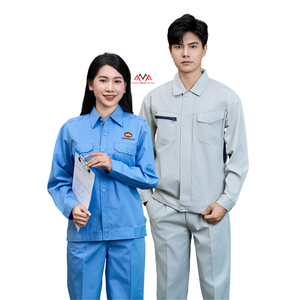 Tenue de travail personnalisée OEM, durable, à manches longues, uniforme industriel pour les entreprises de construction et les marques de vêtements de travail professionnels - Product Image 5