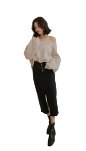 ขายส่งกางเกงยีนส์แฟชั่นคุณภาพสูงสำหรับผู้หญิง ทรงสลิม ยืดหยุ่นดี ใส่สบาย ระบายอากาศได้ดี เหมาะสำหรับใส่ลำลอง สไตล์สตรีทแวร์ ใส่ได้ทุกฤดู ทั้งฤดูร้อน ฤดูหนาว และฤดูใบไม้ผลิ - Product Image 6