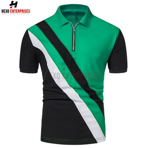 ปากีสถานผลิตเสื้อซิปครึ่งผ้าฝ้ายทําผู้ชายสวมใส่สบายๆเสื้อซิปครึ่งสําหรับขายผู้ชายเสื้อซิปครึ่ง - Product Image 5