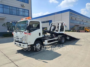 Çin ürünleri/tedarikçileri. Araba yol yardımı için hafif görev Lhd 4X2 ISUZU Flatbed tamirci çekme kamyon - Product Image 3