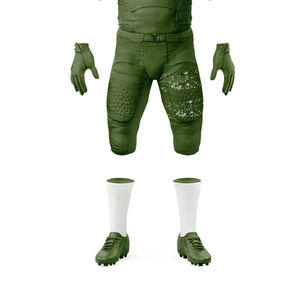 Uniforme ligero de fútbol americano de alta calidad para adultos Diseño OEM personalizado con colores personalizados uniforme de fútbol americano - Product Image 5