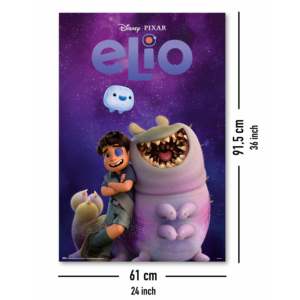 For Disney Pixar Elio <b>Poster</b> Modern Design Style for Birthday Occasions Paper Material - Product Image 4
