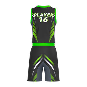 Kit d'uniforme de basket-ball haute performance ensemble personnalisé à séchage rapide avec numéro de nom de joueur et options de logo d'équipe - Product Image 3