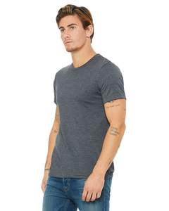 Camiseta de tres mezclas, tallas, venta al por mayor, ropa de siguiente nivel, Camiseta de algodón Unisex para hombres y mujeres, camisetas - Product Image 1