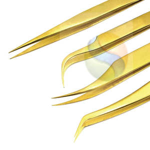 แหนบต่อขนตาแบบวอลุ่ม พรีเมียม รับทำโลโก้  ความแม่นยำสูง ผลิตจากสแตนเลส สำหรับต่อขนตาแบบวอลุ่ม ระดับมืออาชีพ - Product Image 6