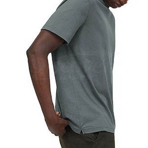 Camiseta de Hombre Talla Grande Más Popular, Hecha a Medida, Ecológica, Transpirable, 100% Algodón, Cuello Redondo, Informal - Product Image 3