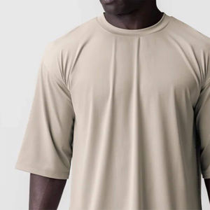 เสื้อยืดผ้าฝ้าย100% โอเวอร์ไซส์สำหรับผู้ชายสวมใส่สบายและมีสไตล์ผ่อนคลายขั้นสูงสุด - Product Image 6