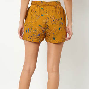 Nouveauté, vente flash, shorts pour femmes respirants à taille haute, taille élastique, polyester/coton, haute qualité, grandes tailles - Product Image 3