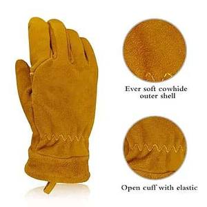 Gants de sécurité en cuir Kelver d'hiver en gros pour conducteurs et usage extérieur décontracté, compatibles écran tactile, respirants, écologiques, haute qualité - Product Image 2