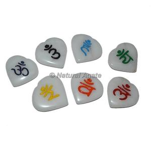 Vente en gros de cœurs en aventurine noire, décorations de pierres précieuses en cristal de guérison, coeurs en agate noire gravés Feng Shui polis - Product Image 6