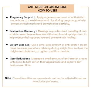 Crema Anti-Estrías Lista para Usar, Loción Herbal Orgánica para Reafirmar, Humectar y Blanquear la Piel del Cuerpo, Ingredientes para el Abdomen - Product Image 4